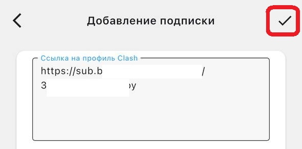 Подтверждение профиля в Clash Mi
